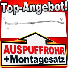 Rohr für FIAT GRANDE PUNTO EVO VAN (199) 1.4 75/77 PS ab 2005 Auspuff Mittelrohr