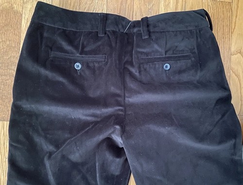 Polo by Ralph Lauren Hose Schwarz Samt Baumwolle Junge Größe 18 Neu ohne Etikett - Bild 6 von 8