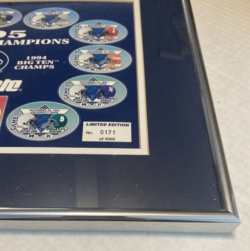 Penn State 1995 Rose Bowl Champions Ltd. Edition Print 16 X 12 - Picture 2 of 6