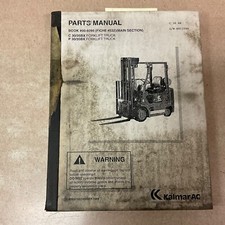 Kalmar AC C/P 30/35BX FORK LIFT TRUCK PARTS MANUAL BOOK CATALOG LIST pn 00-6095