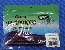 Gary Yamamoto 5" Yamasenko Custom Baits 9-10 Series 10 Pack CHOOSE YOUR COLOR!