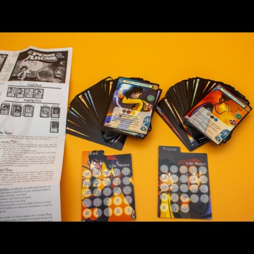 🔥 UFS Penny Arcade Battle Box - Gabe & Tycho Decks - komplett, ohne Box 🎮🃏