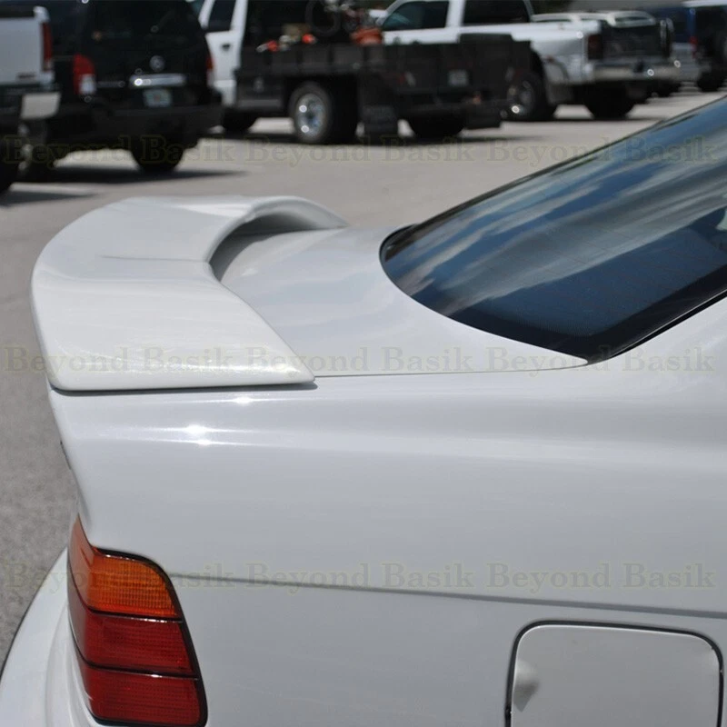 For 1992-1998 BMW E36 3 Series 2dr 4dr 94-99 M3 Style Spoiler Wing W/LED PRIMER - Изображение 2 из 4