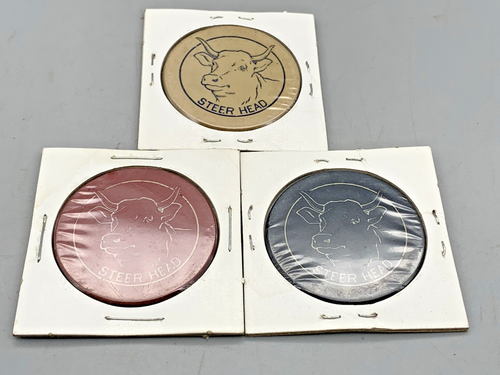 Antique Poker Chip Collection, 12 Chips, 4 Styles. - Picture 4 of 6