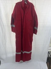 Wenaas FR Coveralls Mens Red Fire Resistant Coverall. Size 54 Regular