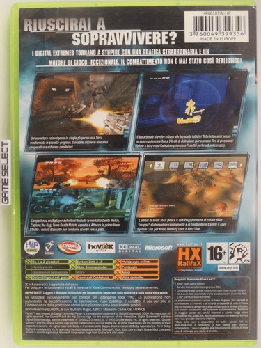 Pariah Microsoft Xbox Classic And 360 Pal - - Original Complete - Picture 2 of 6