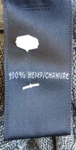 Lafayette 148 Top/Sweater Zip Up 100% Hemp Short Sleeves V Neck Size S - Picture 8 of 9