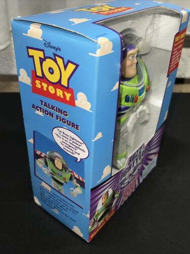 BUZZ LIGHTYEAR UNIVERSE PROTECTION UNIT TALKING FIGURE 8" Toy Story Thinkway NIB - Picture 9 of 15
