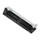 LEVITON GigaMax 12-Port Cat 5e Universal Patch Block, Black