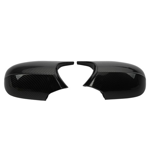 Pair Carbon Fiber Mirror Covers Cap For BMW E90/E91 LCI 328i 323i 335i 2008-2011 - Picture 11 of 13