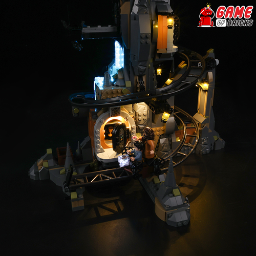 LED Light Kit for Gringotts Wizarding Bank Compatible with LEGO® 76417 (Remote) - Picture 11 of 14