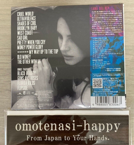 LANA DEL REY ULTRAVIOLENCE Japan Edition CD 15 Songs with BONUS TRACK 2014 - Imagen 2 de 10