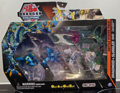 BAKUGAN Evolutions Battle Strike Pack True Metal 6 Figuren