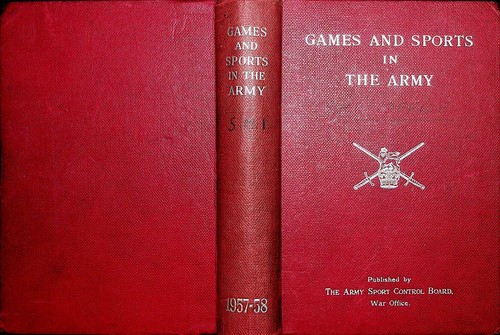 Games & Sports in the Army 1934-35 HB military fitness exercise soldiers vintage - Picture 2 of 12