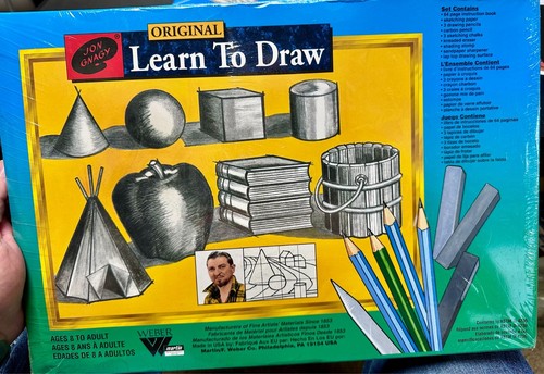 LEARN TO DRAW ART SET - Vintage - Jon Gnagy 73129 Weber Martin - Sealed Neu - Bild 2 von 5