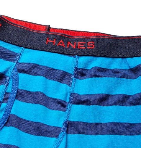 Hanes Boys' Comfort Flex Fit Sport Ringer Boxer Briefs, Size Medium - Picture 3 of 4