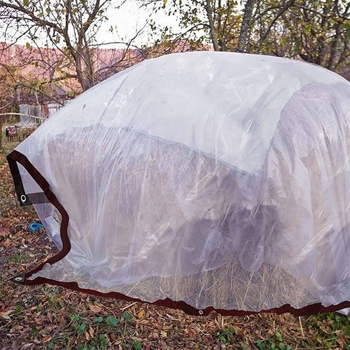 Clear Tarps Heavy Duty Waterproof for Greenhouse Garden Patio,3' X 6' - Picture 2 of 6