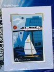 2021 Disney Parks 50th Anniversary Contemporary Resort Monorail Print 18” x 14”