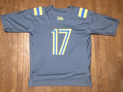 UCLA Bruins #17 2014 Gray Adidas Football jersey Adult Size XL - Picture 2 of 7