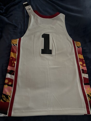 Mens Medium Adidas Louisville Cardinals Honoring Black Excellence Jersey #1 Sz:M - Picture 6 of 7