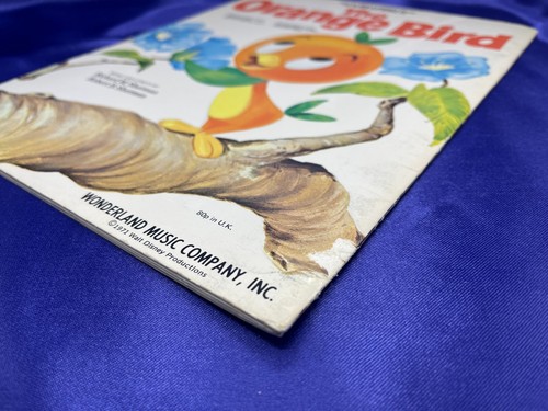The Orange Bird Walt Disney Story and Song Richard Robert Sherman 1971 Paperback - Picture 4 of 7