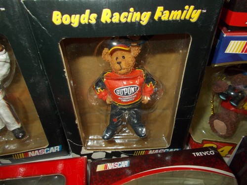 1(LOT) NASCAR #24 *JEFF GORDON* 8" SANTA FIGURINE + 9 ORNAMENTS PRE-OWNED NOS - Picture 9 of 11