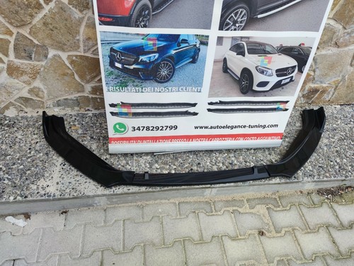 VW GOLF 6 VI 2008-2012 LAMA SOTTO PARAURTI ANTERIORE IN ABS SPLITTER - Imagen 5 de 9