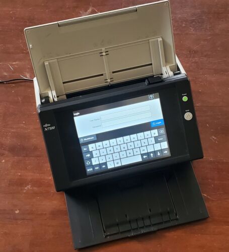 Fujitsu N7100 Network Desktop Image Color Duplex Document Scanner w/AC Adapter - 第 1/3 張圖片