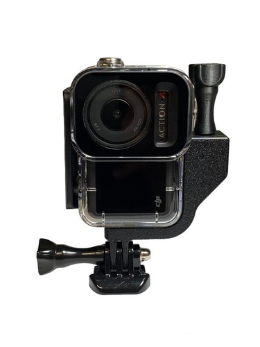 Vertical Mount Adapter for Portrait Mode - DJI Osmo Action 60m Waterproof Case - Picture 6 of 6