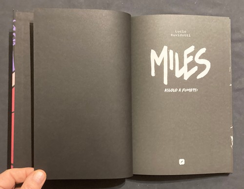 Lucio Ruvidotti MILES Assolo a Fumetti Edizioni BD Bande Desineè 2018 Davis Jazz - Picture 3 of 6