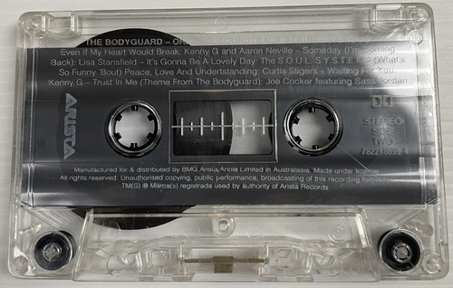 The Bodyguard Movie Soundtrack Music Cassette Tape 18699-4 Arista 1992 - Picture 21 of 24