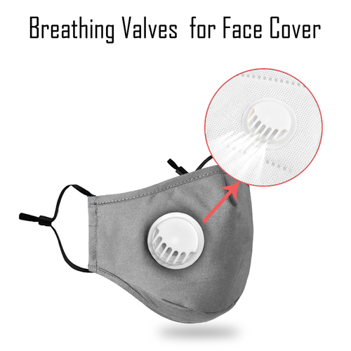 Filter Air Valve for Face Mask Mouth Protection Respirator Replacement 10/20pcs - Picture 3 of 14