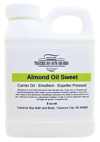Sweet Almond Oil, Organic, cold press.100% pure, carrier oil, soap making 2oz-64 - Picture 3 of 52