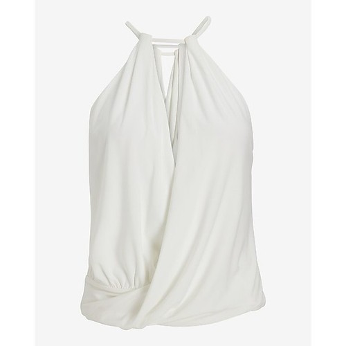 Top Cami Express Surplice Recortado Halter M - Imagen 5 de 7