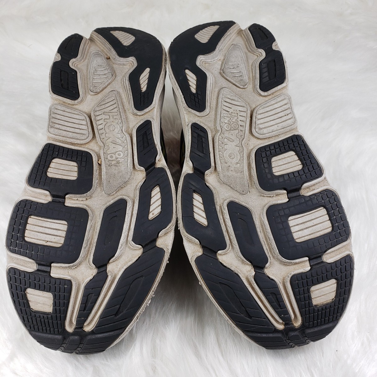 Hoka One One Bondi 7 Mens Running Shoes Grey Orange 1110518 TCHL Size 11.5 Hoka One One Bondi 7 Men main image 2