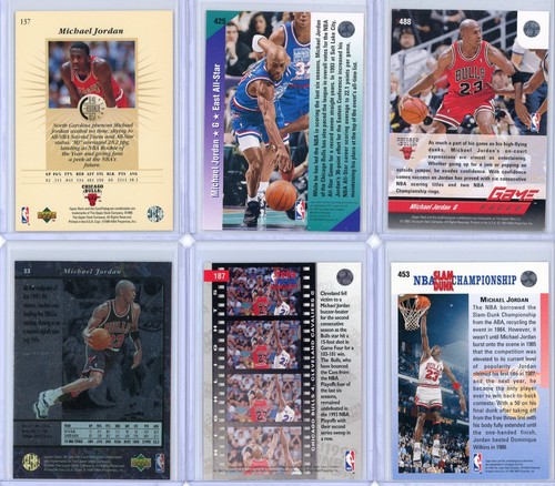 MICHAEL JORDAN 25-Card Assorted Basketball Card Lot #2 CHICAGO BULLS! NO DUPES! - 第 4/10 張圖片