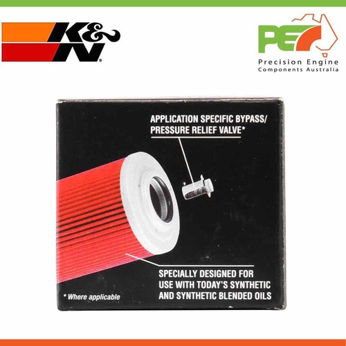Brand New * K&N * Powersport Oil Filter, KN-401 For KAWASAKI Z500 500cc, 79-84 - Foto 4 di 5