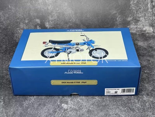 EBBRO 1:10 Honda Giraffe DAX ST50 1969 Diecast Model Car Motorcycle Bike Gifts - Picture 8 of 22