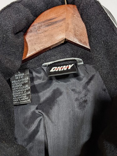 DKNY Active Vintage Y2K 90s Reflective Club Dance Safety Parka Jacket Techno L - Picture 7 of 7