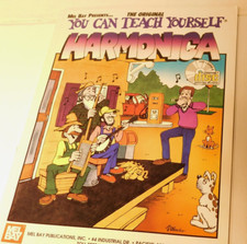 You Can Teach Yourself Harmonica - Mel Bay book with CD