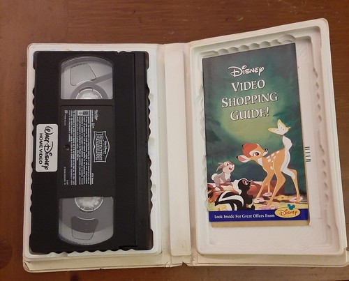 Walt Disney's Masterpiece "Bambi " 1989 VHS good condition with original inserts - Picture 6 of 9