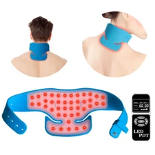 Infrared Red Light Therapy Wrap Neck Leg Arm Pads Pain Relief Muscle Relax Blue
