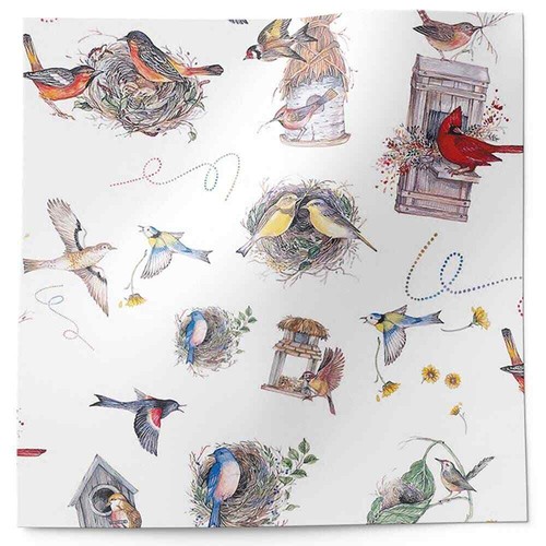 Birds Nest Printed Tissue Paper Gift Bag Box SatinWrap Wrap Luxury Lining Sheets - Picture 2 of 3