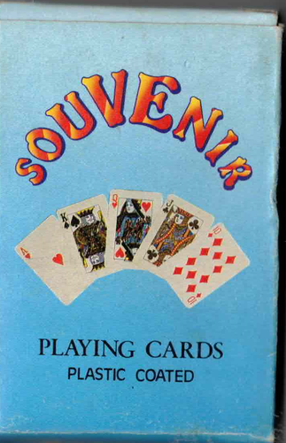Mazo de cartas vintage de recuerdo estatal de Tennessee el voluntario - Imagen 2 de 2