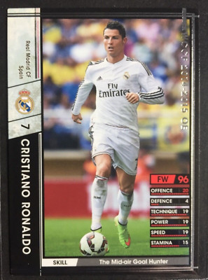 2014-15 Panini SEGA WCCF # A127 Cristiano Ronaldo Real