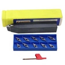 SVVCN2020K11 External Lathe Turning Tool Holder + VCGT110304-AK aluminum insert