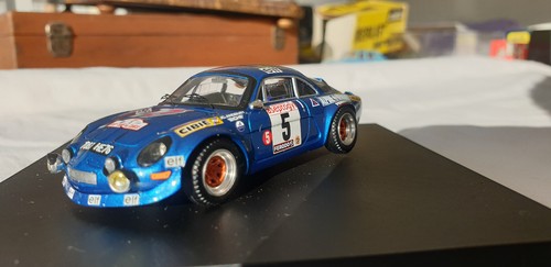ALPINE RENAULT A110 vainqueur tour de Corse 1972 Trofeu - Photo 1/2