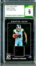 2017 Panini Donruss Optic Cooper Kupp Rookie Threads CSG 9