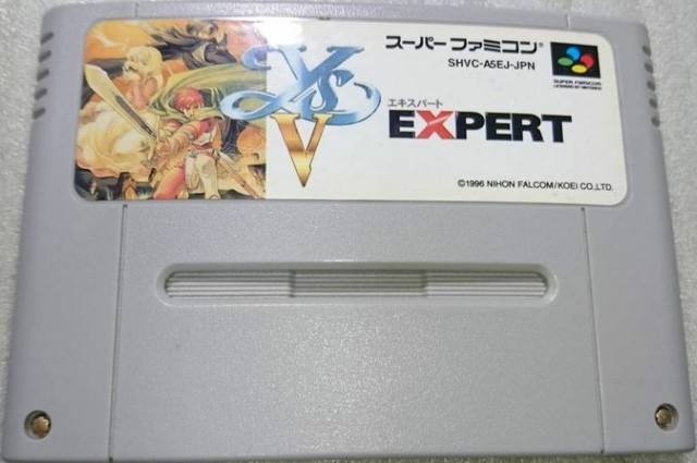 Ys V Expert (Super Nintendo Entertainment System, 1996 ...