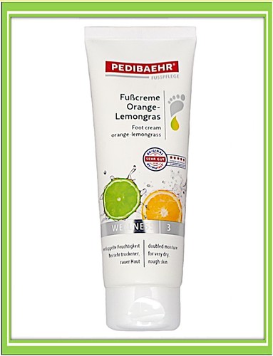 Pedibaehr Fußcreme Orange-Lemongras 125ml |€55,20/L - Bild 1 von 8
